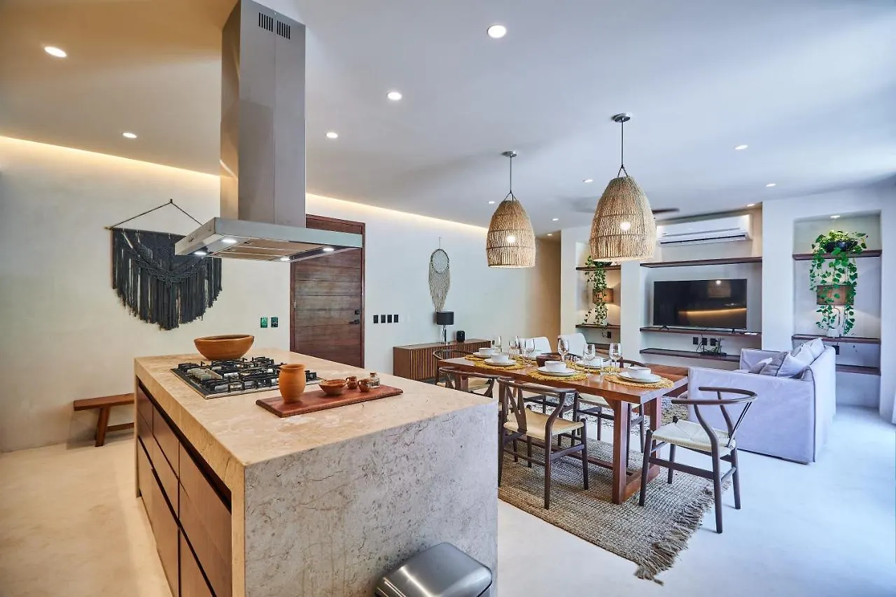 Апартаменты Casa Bedouin Luxury 3Br A Zama Spa Private Pool Тулум